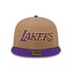 thumbnail image 1 of Jockey Gorra New Era 59Fifty Los Angeles Lakers NBA Classic Wordmark Beige, 1 of 5