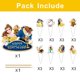 thumbnail image 2 of Decoraciones para pastel CICICO Beauty & Beast, set de 25 piezas, 2 of 5