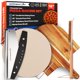 thumbnail image 1 of Set para hacer pizza KitchenStar de 40 cm con piedra y cáscara para pizza, 1 of 7