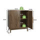 thumbnail image 1 of Sideboard Buffet Cabinet With Storage ,Carved 2 Door Sideboard,Multifunctional Accent Cabinet With Adjustable Layer Board For Living Room, Entryway, Hallway, Office, Kitchen and Dining Room, 1 of 3
