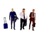 thumbnail image 1 of Figura De Personas A Escala 3x1/64, Dibujo A Mano, Adorno De Escritorio, Escenas En Miniatura, 1 of 3