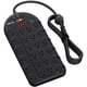thumbnail image 1 of Protector contra sobretensiones Power Strip DEPOW, 24 tomas de corriente alterna, 6 USB, color negro, 1 of 9