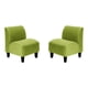 thumbnail image 1 of Set Poltrona Soft 1C Felpa 00 Pistacho, 1 of 5