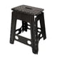 thumbnail image 3 of Taburete Plegable Para Acampar, Taburete Plegable Exterior Para Senderismo, Patio, Mochilero, 29cmx22cmx45cm, Negro, 3 of 4