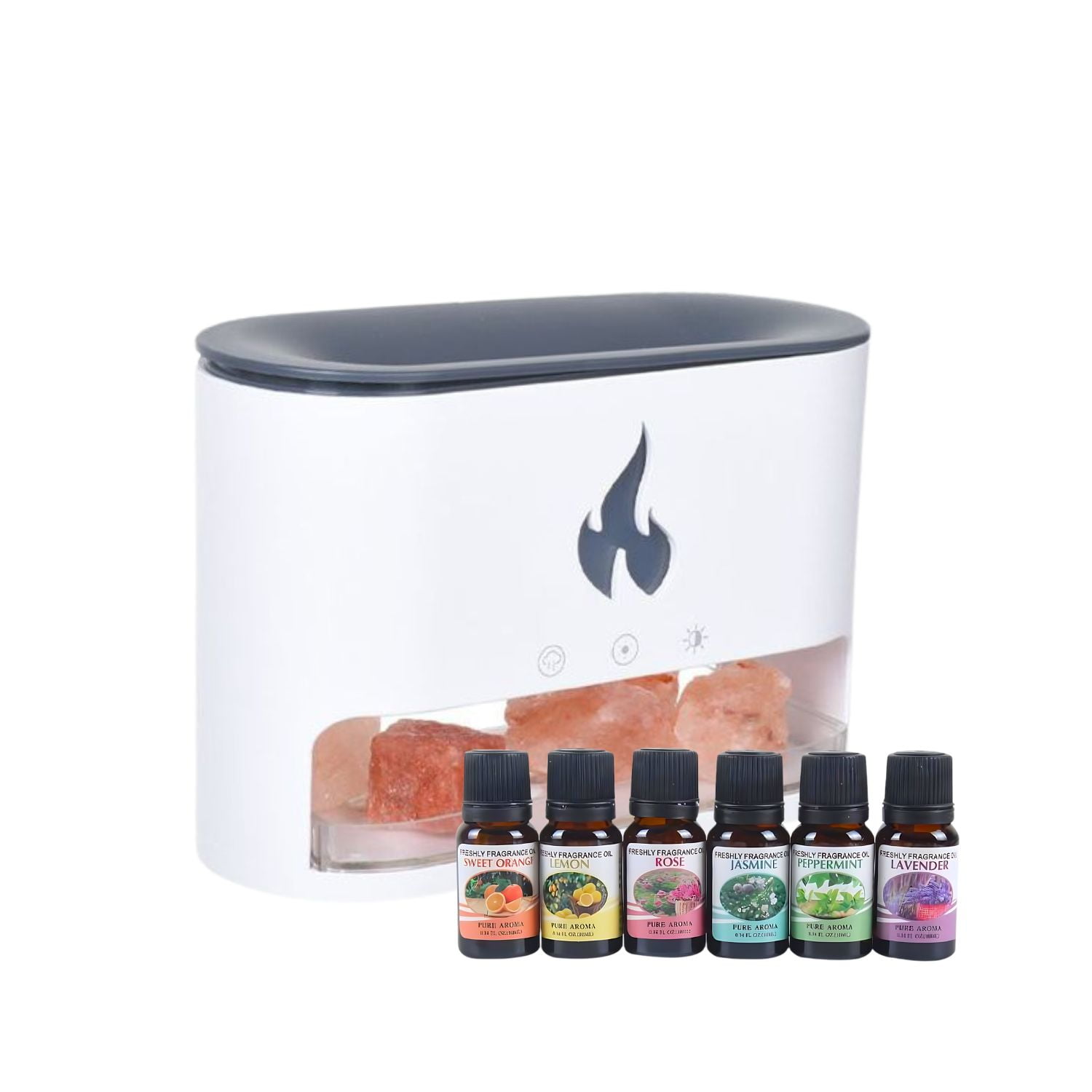 Disparo - Pack Humificador Efecto Llamas Mas 6 Esencias Aromaticas