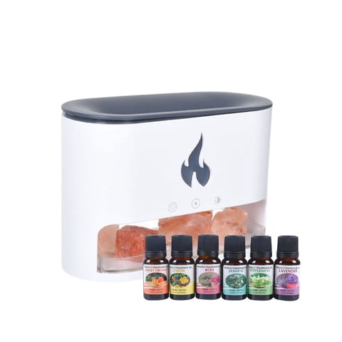 Disparo - Pack Humificador Efecto Llamas Mas 6 Esencias Aromaticas