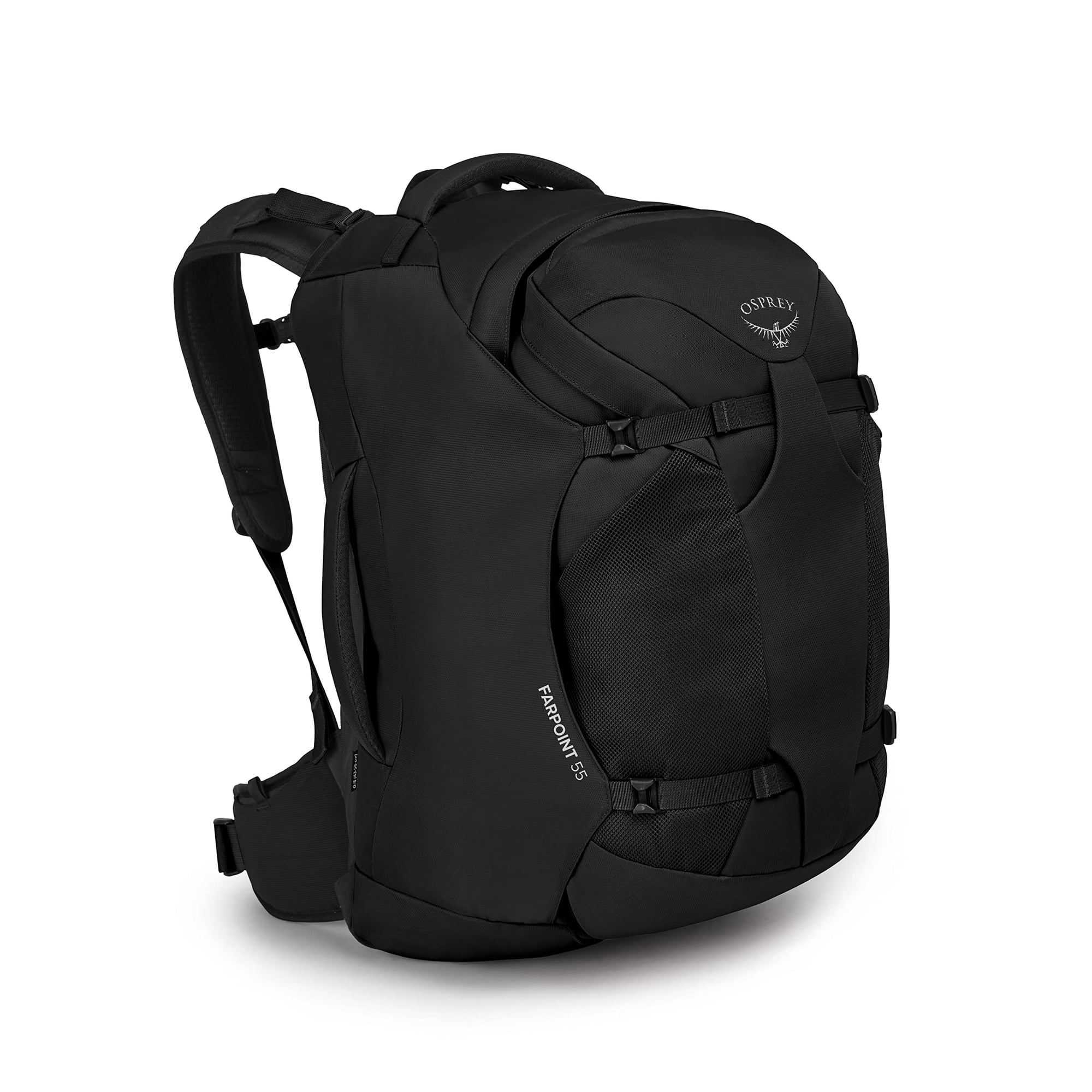 Mochila De Viaje Osprey Farpoint 55l Para Hombre Negra