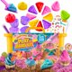 thumbnail image 1 of Sand Kit GirlZone Sweet Cakes, arena sensorial moldeable, 1 kg, 1 of 8
