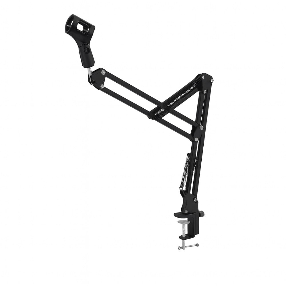 Genérica - Brazo Soporte Micrófono Ajustable Metálico Profesional