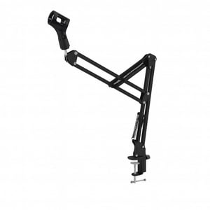 Genérica - Brazo Soporte Micrófono Ajustable Metálico Profesional
