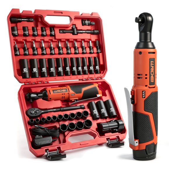 Llave de Carraca Eléctrica Inalámbrica LLNDEI 3/8" 40FT-LBS