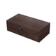 thumbnail image 2 of Caja de Almacenamiento de Madera con Tapa con Bisagras Y Cierre Frontal, Caja de Recuerdos Pequeña, Cajas de Regalo de Madera Rústica para Joyería, de Estilo C, 2 of 5