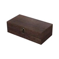 Bothyi - Caja De Almacenamiento De Madera, Organizador Rectangular, Caja De Embalaje De Regalo Vacía, Caja De Madera Estilo C