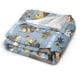 thumbnail image 2 of Manta de microfibra ultrasuave y cálida, ligera, ideal para cama, sofá o silla de viaje, ideal para el hogar, 127 x 101 cm., 2 of 5