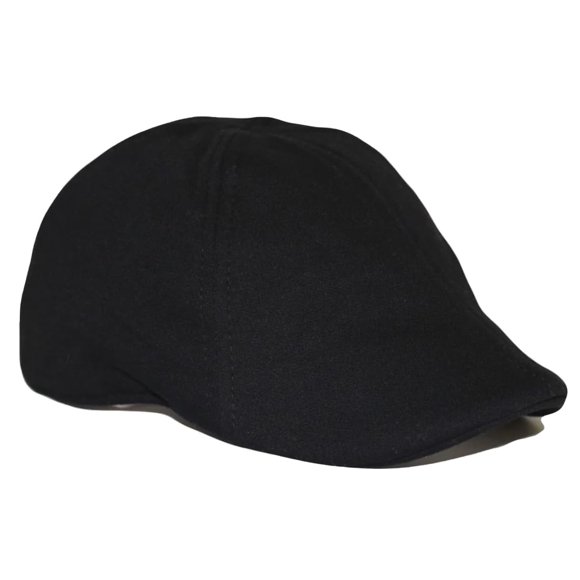 Gorra Scally Boston Scally Co The Scrapper Newsboy, plana, negra