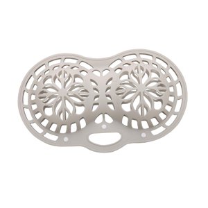 Bothyi - Bolsa De Lavandería Con Sujetador De Silicona Para Lavandería, Bolsa De Lavado De Viaje Para Bragas, Bufanda, Toalla, Gris