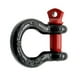 thumbnail image 5 of Gancho De Remolque 2T Negro Con Anillos En D, Grillete De Arco Para Aisladores Rojos, Horquilla Silenciadora, 5 of 5