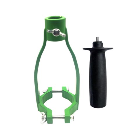 Ioensy - Soporte Adaptador De Broca Para Agujeros Cuadrados, Herramienta De Carpintería Resistente Para Taladro Manual, Verde Y Negro