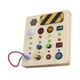 thumbnail image 3 of Juguete Montessori Juguete de viaje Juguete de desarrollo de habilidades motoras finas Tablero de interruptor LED, juguete de madera para niños de 1 2, 3 of 5