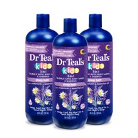 Dr Teal'S - Set De Baño Dr. Teal'S Kids 3 En 1 Para Dormir Con Melatonina 600 Ml (X3)
