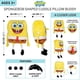 thumbnail image 4 of Cuddle Pillow Buddy Franco Spongebob - Ropa de cama para niños, 4 of 6