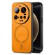 thumbnail image 1 of Magnetic Slim Case for Xiaomi 15 Ultra with Camera Guard & Anti-Scratch Back Yellow, 1 of 5