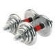 thumbnail image 4 of Set De Mancuernas Cromadas Boomfit Ajustables 20 Kg Maletín, 4 of 9