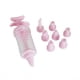 thumbnail image 1 of 9pcs Set Cookie Biscuit Mold Decorating Gun Set Baking Tool Cake Extruder, 1 of 4