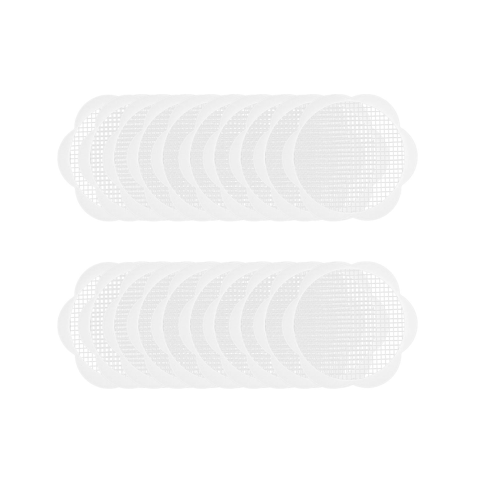 Bothyi - 20 Piezas Colectores De Drenaje De Ducha Desechables Para Bañera, Ducha, Balcón, Orificio De Drenaje