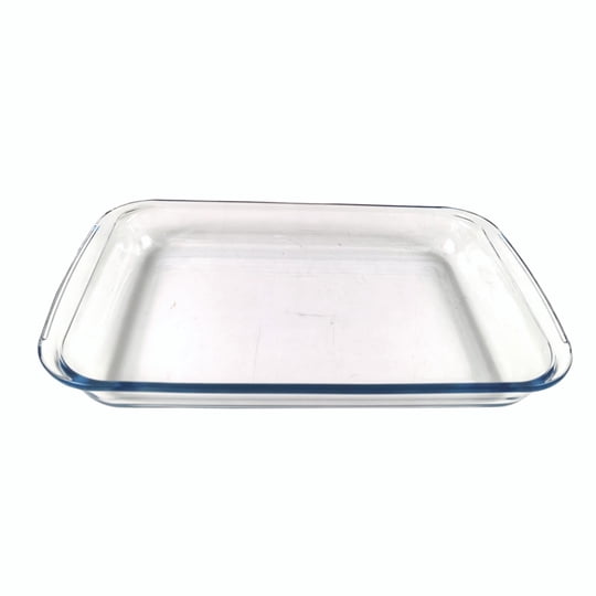 Fuente Rectangular 3l 1 Pieza Vidrio Transparente Haus