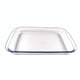 thumbnail image 1 of Fuente Rectangular 3L 1 Pieza Vidrio Transparente, 1 of 1