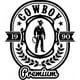 thumbnail image 1 of Decomural Cowboy Wreath Badge WS-46290, 1 of 2