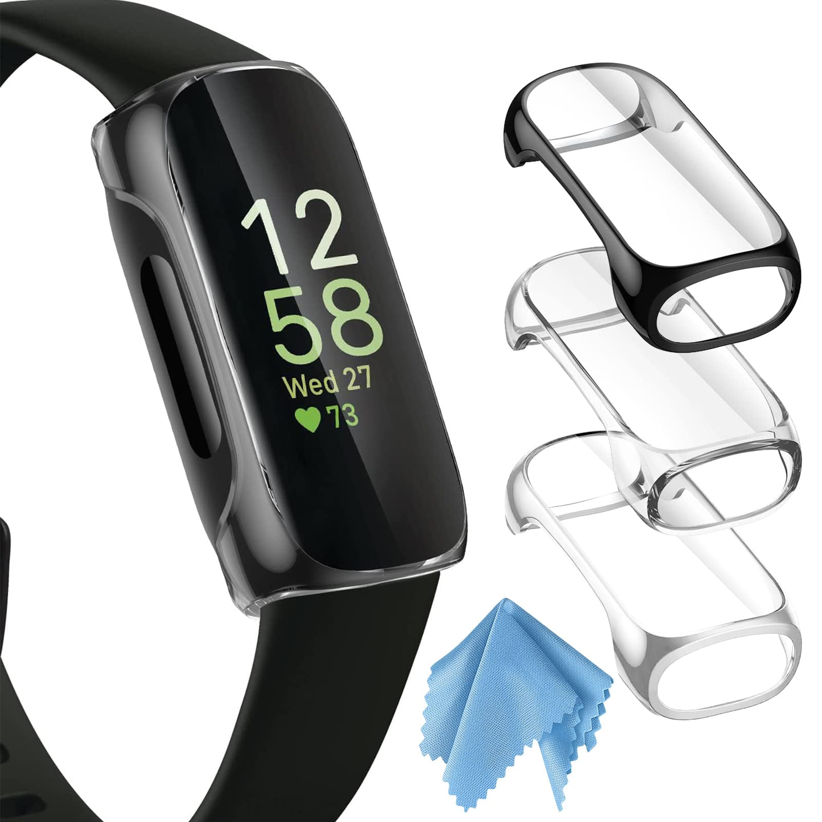 Paquete De 3 Fundas Fintie Compatibles Con Fitbit Inspire 3/2/hr