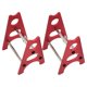 thumbnail image 3 of Rc Car Repair Work Stand Platform Jack Para 1 8 1 10 Trucks Climbing Accs 2pcs Red, 3 of 5