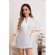 thumbnail image 3 of Blusa Mujer Lino Algodón Premium Liviana Cuello Mao 8057, 3 of 3