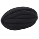 thumbnail image 5 of Relleno De Hilo De Lana Grueso Tejido Suave Para Bufanda Suéter Cerca De Cama Ganchillo Negro, 5 of 5