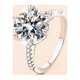 thumbnail image 2 of WAHZAUS Anillos de Compromiso de Moissanita Color D VVS1 de 2 a 5 Quilates para Mujer, Anillos de Diamante de Plata Esterlina S925 para Boda, Día de San Valentín, Regalo de Cumpleaños con Certificado, 2 of 9
