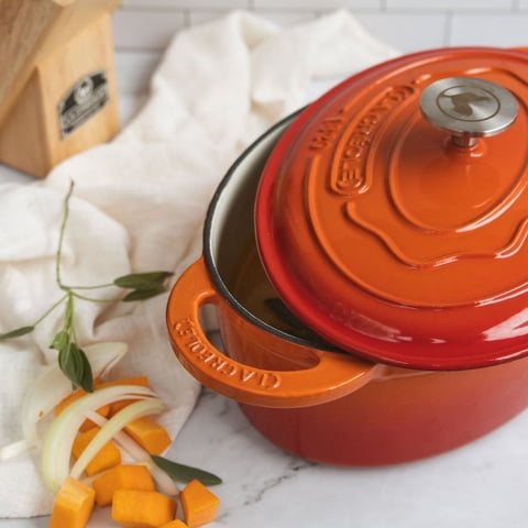 La Créole - Cacerola Naranja 24 Cms. Oval