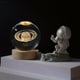 thumbnail image 1 of Crystal Ball Night Light Crystal Astronaut Planet Globe 3D Laser Engraved Solar System Ball, 1 of 3