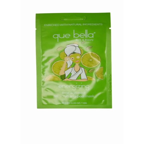 Mascarilla Que Bella Lima y Menta - Pack de 5 (10 g cada una)
