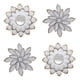 thumbnail image 1 of Set 4 Espejos Y Flores De Loto Decorativos Blanco Jhn, 1 of 3