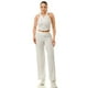 thumbnail image 1 of Conjunto De 2 Piezas Con Top Sin Mangas Cintura Elástica Cremallera Ancha Frontal Y Pantalones Color Blanco (para Mujer), 1 of 3