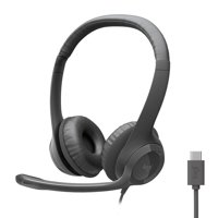 Auriculares Logitech H391 Micrófono Con Cancelación De Ruido Usb-C Con Cable