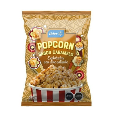 Pop Corn Caramelo 270 G Lider