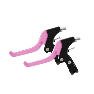 Ioensy - 2 Palancas De Freno De Mano Para Bicicleta Infantil, Diámetro De Abrazadera De 22,2 Mm, Color Rosa
