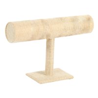 Magideal - Soporte De Exhibición De Joyería Elegante Para Organización En El Hogar, Resistente, Beige, 23X10X15Cm