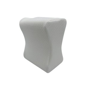 Maxcare - Almohada Cojín Separador De Rodilla/Pierna Viscoelastico Blanco