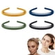 thumbnail image 1 of Diadema de plástico con dientes para mujer, diadema multicolor antideslizante con peine, banda para el cabello, accesorios suaves para el cabello, 1 of 5