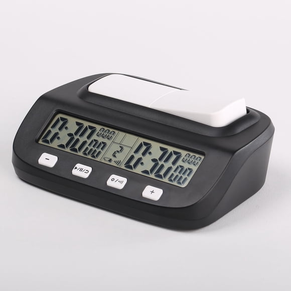 Reloj de ajedrez Powerpeak SF-1226 temporizador digital de plástico ABS