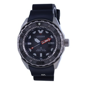 Reloj Citizen Promaster Marine Titanium Black Dial Automatic Diver'S Nb6004-08E 200M Men'S Watch